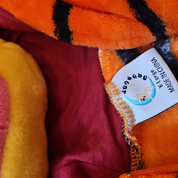 Tiger Onesie Costume XL Unisex - Picture 3 of 14